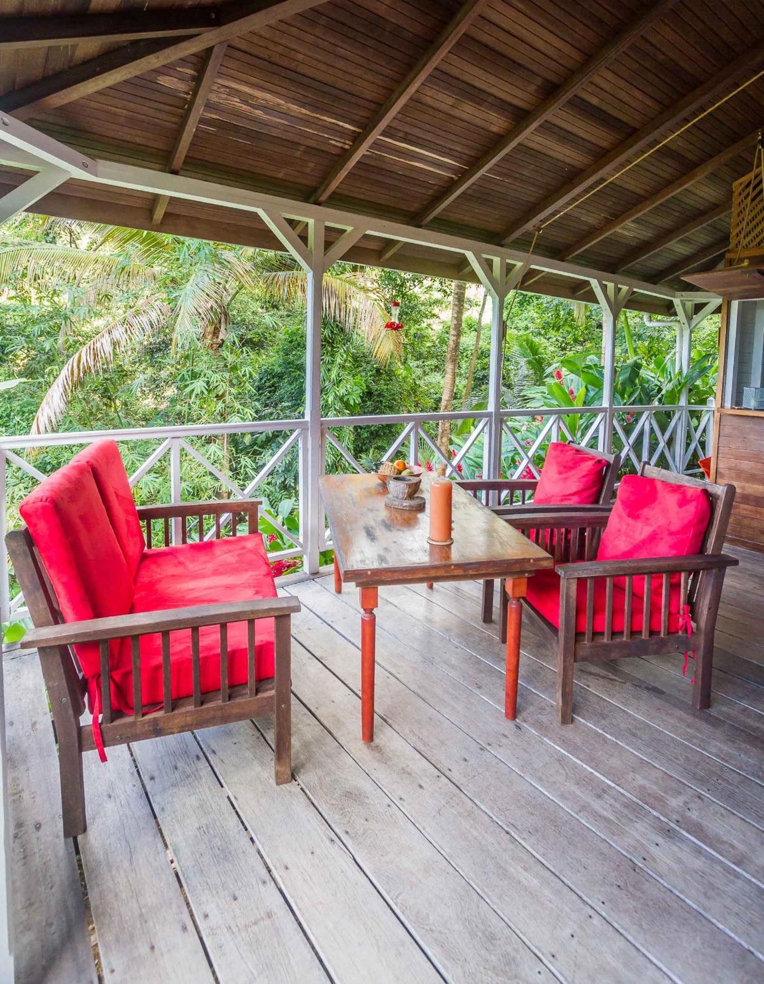 Ecolodges Karet Deshaies Exterior foto